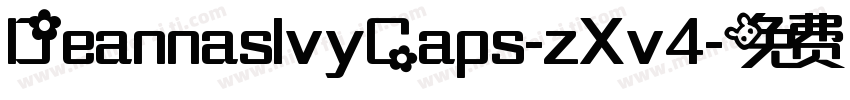 DeannasIvyCaps-zXv4字体转换