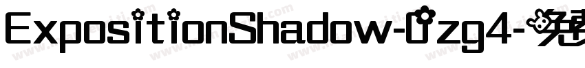 ExpositionShadow-0zg4字体转换