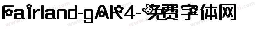 Fairland-gAK4字体转换