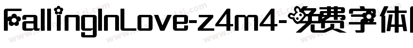 FallingInLove-z4m4字体转换