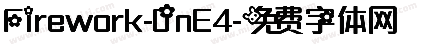 Firework-0nE4字体转换