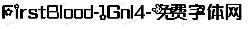 FirstBlood-1Gnl4字体转换