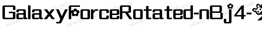 GalaxyForceRotated-nBj4字体转换
