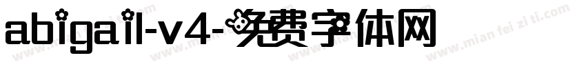 abigail-v4字体转换