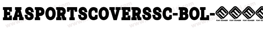 EASportsCoversSC-Bol字体转换