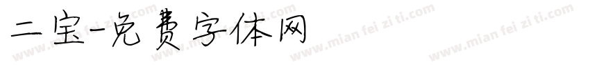二宝字体转换