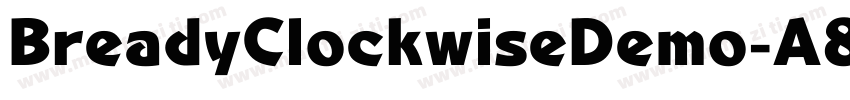 BreadyClockwiseDemo-A8q6字体转换