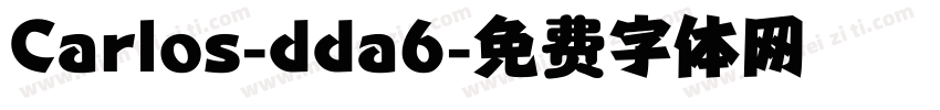 Carlos-dda6字体转换