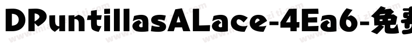 DPuntillasALace-4Ea6字体转换