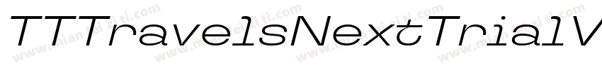 TTTravelsNextTrialVariable字体转换