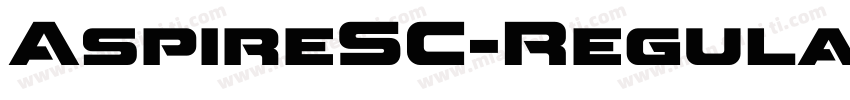 AspireSC-Regula字体转换