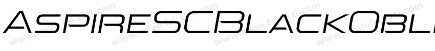 AspireSCBlackObliqu字体转换