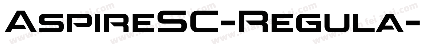 AspireSC-Regula字体转换