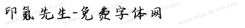 印氪先生字体转换
