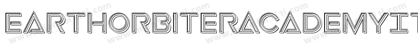 EarthOrbiterAcademyItalic-2aJo字体转换