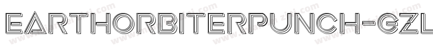 EarthOrbiterPunch-gzL3字体转换