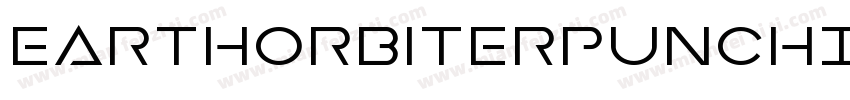 EarthOrbiterPunchItalic-ozaq字体转换