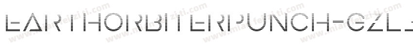 EarthOrbiterPunch-gzL3字体转换