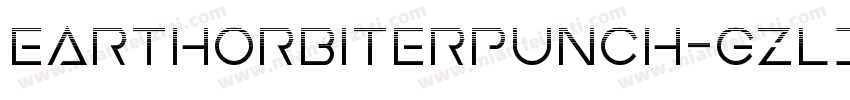 EarthOrbiterPunch-gzL3字体转换