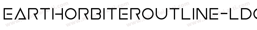 EarthOrbiterOutline-Ld0y字体转换