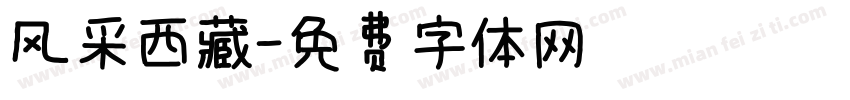 风采西藏字体转换