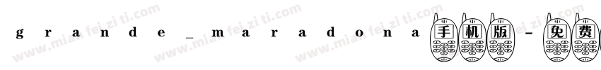 grande_maradona手机版字体转换