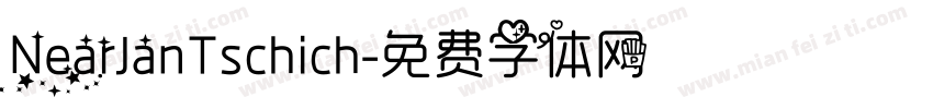 NearJanTschich字体转换