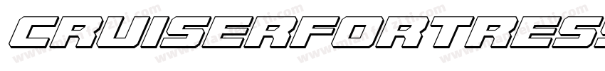 CruiserFortressTitleItalic-Mgqr字体转换