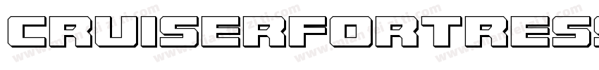 CruiserFortressHalftoneItal-yWK3字体转换