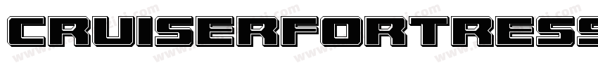 CruiserFortressGradient-za2X字体转换