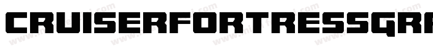 CruiserFortressGradientItal-5qDa字体转换