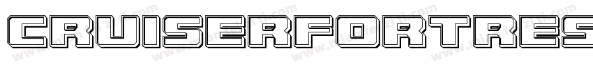 CruiserFortressHalftoneItal-yWK3字体转换