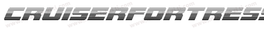 CruiserFortressGradientItal-5qDa字体转换