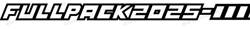 FullPack2025字体转换