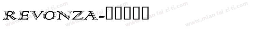 REVONZA字体转换