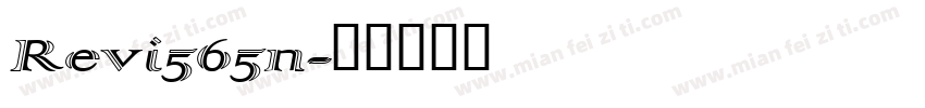 Revi565n字体转换