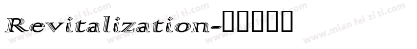 Revitalization字体转换
