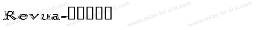 Revua字体转换