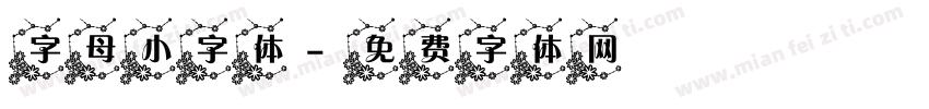 字母小字体字体转换