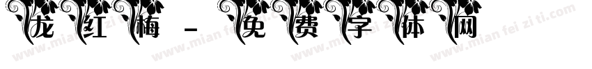 龙红梅字体转换