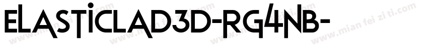 ElasticLad3D-rg4nB字体转换