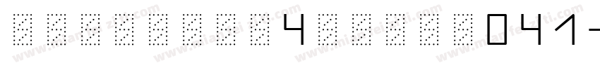 iduosple4inoSu041字体转换