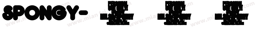Spongy字体转换