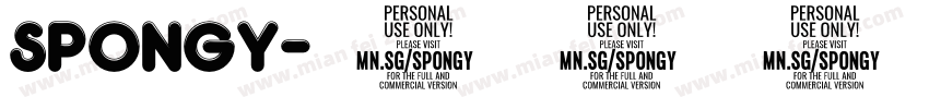 Spongy字体转换
