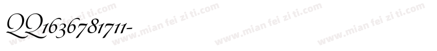 QQ1636781711字体转换