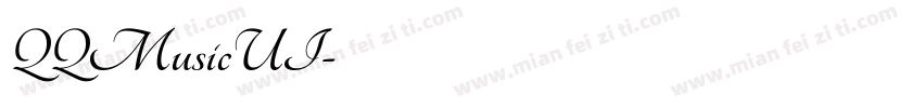 QQMusicUI字体转换