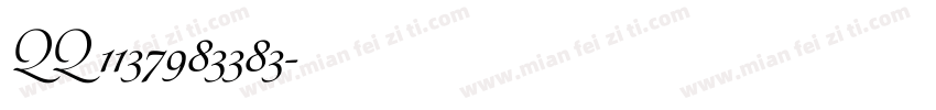QQ是1137983383字体转换