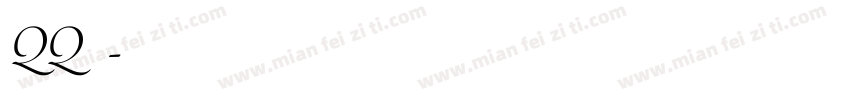 QQ等级：字体转换