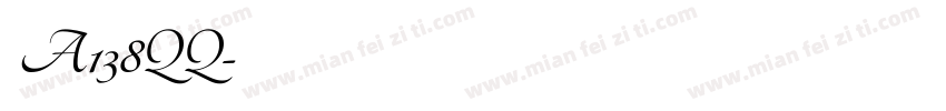 晋A138QQ字体转换