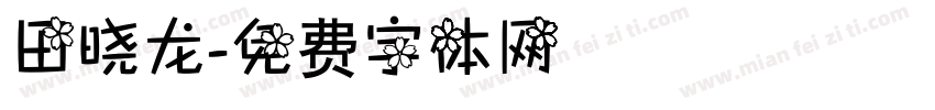 田晓龙字体转换